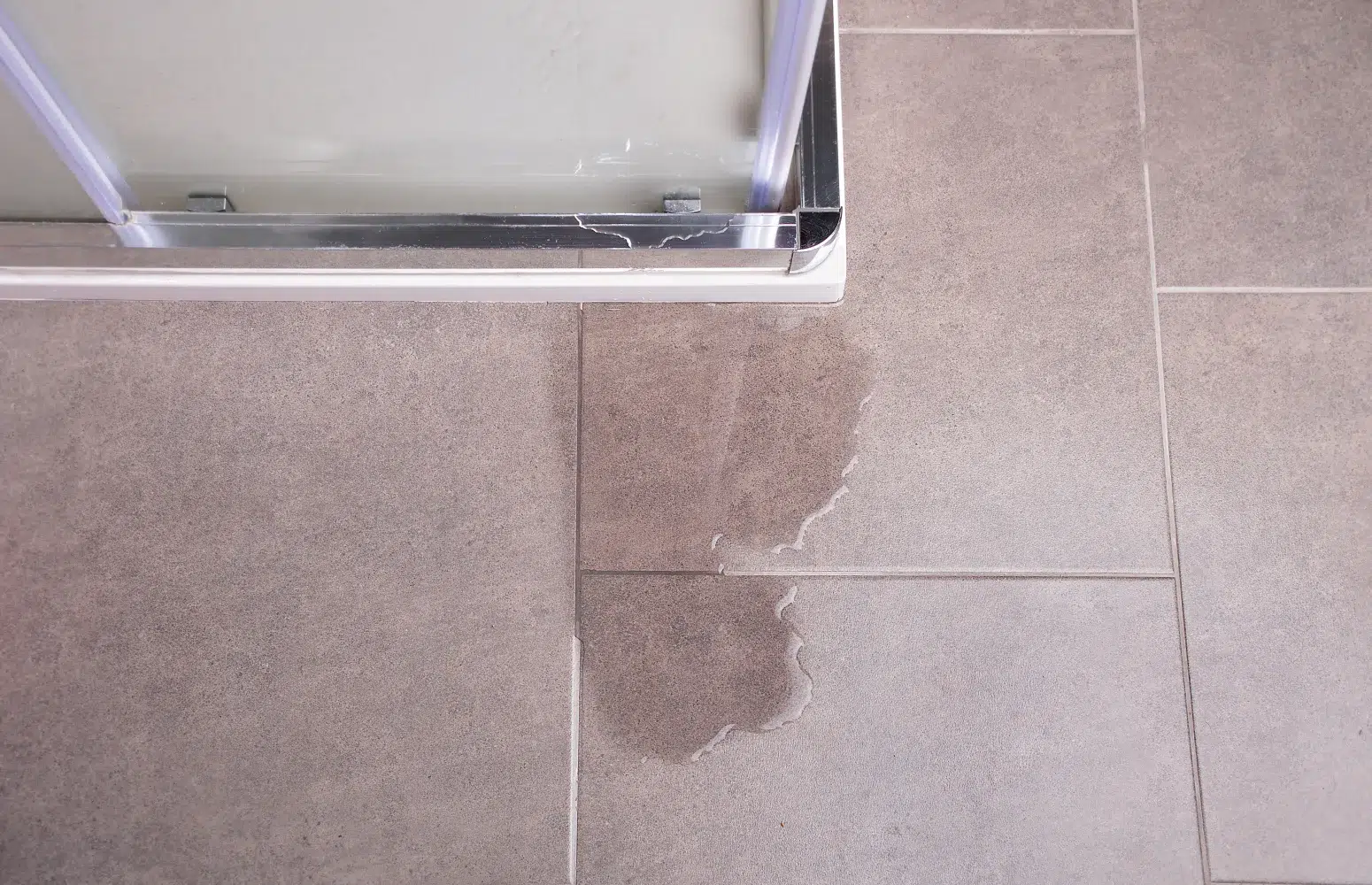 water coming out of a shower